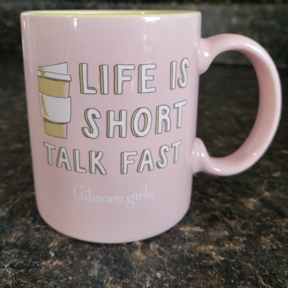 Gilmore Girls "Life Is Short Talk Fast" 11.5 Oz. Coffee Mug (Zak Designs)